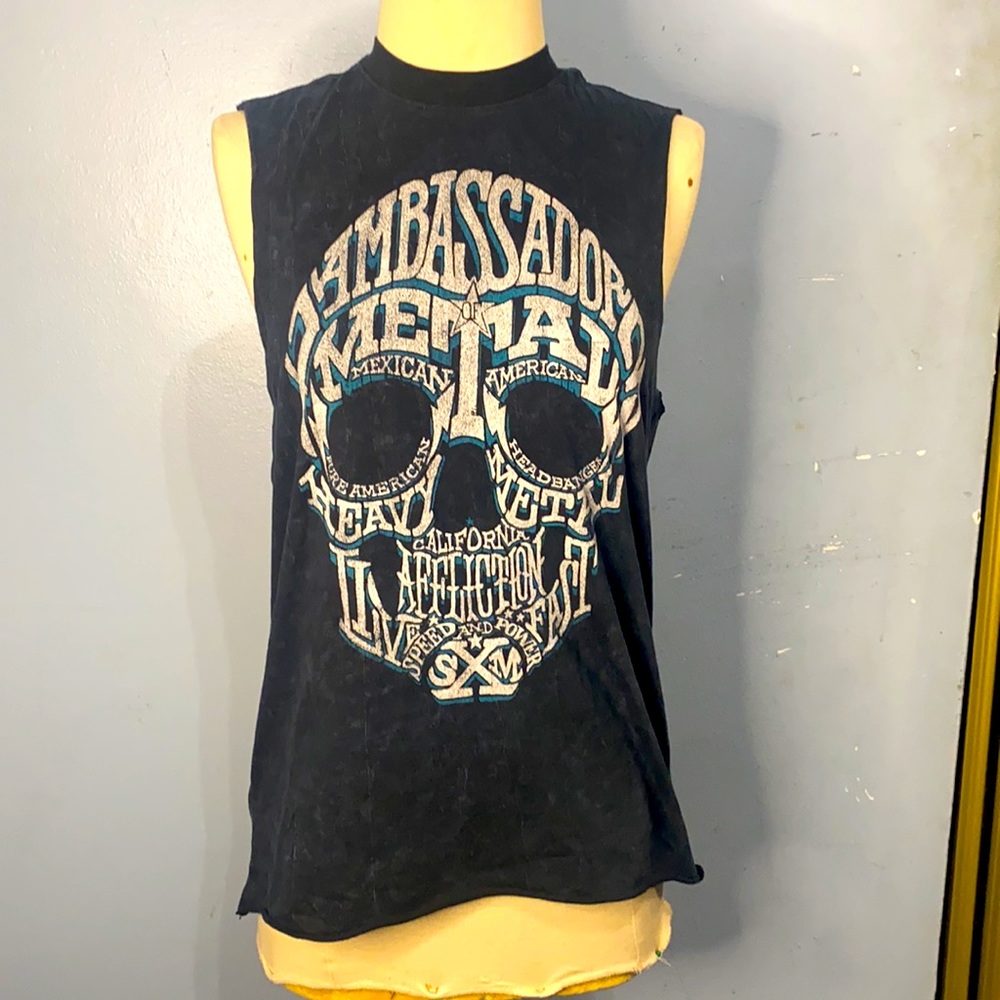 Affliction ambassador of metal tank